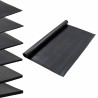 Tapis de sol Noir 1,2 x 2 m Caoutchouc 639563639563