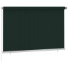 Store roulant d'extérieur 225 (l) x 140 (H) cm vert foncé HDPE 639571639571