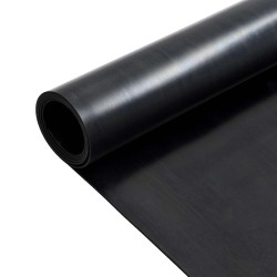 Tapis de sol Noir 1,2 x 2 m Caoutchouc 639575639575
