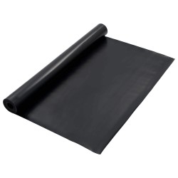 Tapis de sol Noir 1,2 x 5 m Caoutchouc 639576639576