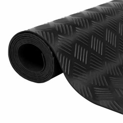 Tapis de sol Noir 1,5 x 2 m Caoutchouc 639593639593