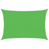 Voile d'ombrage 160 g/m² Vert clair 4x6 m PEHD 639594639594