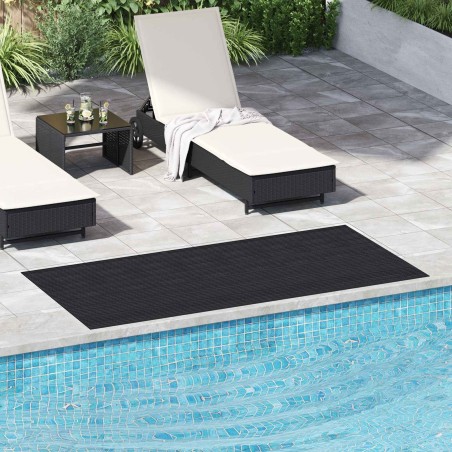 Tapis de sol Noir 1 x 2 m Caoutchouc 639596639596