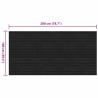 Tapis de sol Noir 1 x 2 m Caoutchouc 639596639596