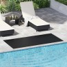 Tapis de sol Noir 1 x 2 m Caoutchouc 639599639599