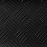 Tapis de sol Noir 1 x 2 m Caoutchouc 639599639599