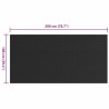 Tapis de sol Noir 1 x 2 m Caoutchouc 639599639599