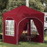 Tente de fête pop-up 192 x 192 x 245 cm Bordeaux 639607639607
