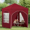 Tente de fête pop-up 192 x 192 x 245 cm Bordeaux 639607639607