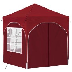 Tente de fête pop-up 192 x 192 x 245 cm Bordeaux 639607639607