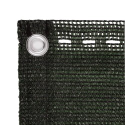 Écran de balcon Vert foncé 120x600 cm PEHD 639613639613