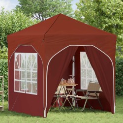 Tente de fête pop-up 192 x 192 x 245 cm Terre cuite 639617639617