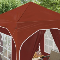 Tente de fête pop-up 192 x 192 x 245 cm Terre cuite 639617639617