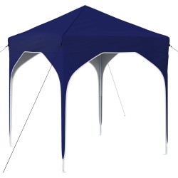Tente de fête pop-up 194 x 194 x 245 cm Bleu 639629639629