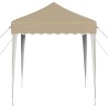 Tente de fête pop-up 195 x 195 x 245 cm Crème Tissu Oxford 639630639630