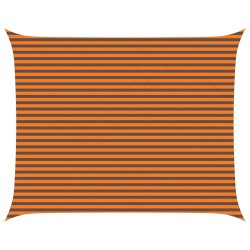 Voile d'ombre Orange et marron 5 x 4 m 100 % polyester Oxford 639634639634