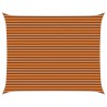Voile d'ombre Orange et marron 5 x 4 m 100 % polyester Oxford 639634639634