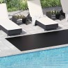 Tapis de sol Noir 1,5 x 4 m Caoutchouc 639635639635