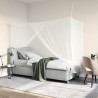 Filet anti-moustiques pour lit 156 mailles 3 pcs Blanc 639656639656