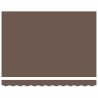 Toile de rechange pour auvent Taupe 3 x 2,5 m Polyester 639668639668