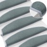 Tapis d'escalier auto-adhésifs 15 pcs Bleu marine 639672639672