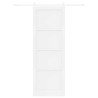 Porte coulissante Blanc 83 x 232 cm Bois de pin massif 639679639679