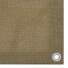 Écran de balcon Taupe 90x400 cm PEHD 639689639689