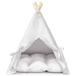 Teepee pour animaux de compagnie avec coussin 60 x 60 x 70 cm 639691639691