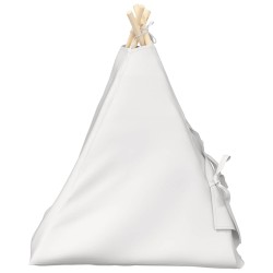 Teepee pour animaux de compagnie avec coussin 60 x 60 x 70 cm 639691639691