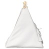 Teepee pour animaux de compagnie avec coussin 60 x 60 x 70 cm 639691639691