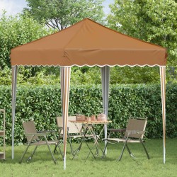 Tente de fête pop-up 195 x 195 x 245 cm Beige Tissu Oxford 639693639693