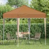 Tente de fête pop-up 195 x 195 x 245 cm Beige Tissu Oxford 639693639693