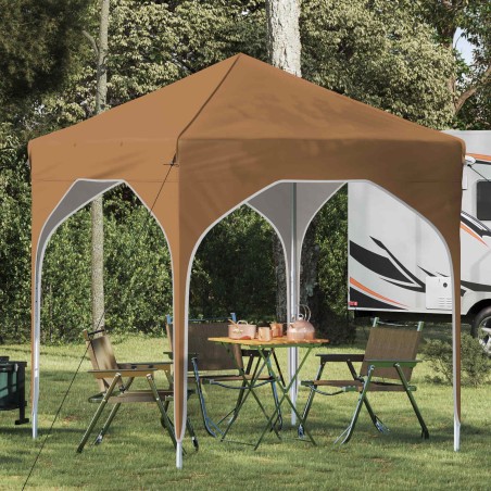 Tente de fête pop-up 194 x 194 x 245 cm Beige 639697639697