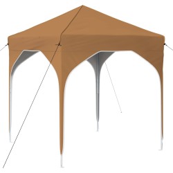 Tente de fête pop-up 194 x 194 x 245 cm Beige 639697639697