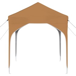Tente de fête pop-up 194 x 194 x 245 cm Beige 639697639697