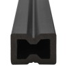 Planche de terrasse 6 pcs Noir WPC 639699639699
