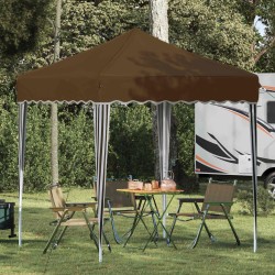 Tente de fête pop-up 195 x 195 x 245 cm Taupe Tissu Oxford 639712639712