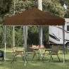Tente de fête pop-up 195 x 195 x 245 cm Taupe Tissu Oxford 639712639712