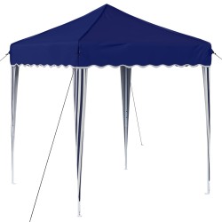 Tente de fête pop-up 195 x 195 x 245 cm Bleu Tissu Oxford 639713639713