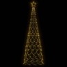 Arbre de Noël cône 500 LED blanc chaud 100x300 cm 639716639716