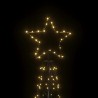 Arbre de Noël cône 500 LED blanc chaud 100x300 cm 639716639716