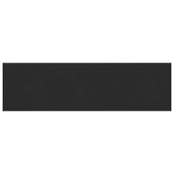 Appui de fenêtre Noir avec grain de bois 140 x 45 x 4,5 cm PVC 639725639725
