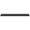 Appui de fenêtre Noir avec grain de bois 140 x 45 x 4,5 cm PVC 639725639725