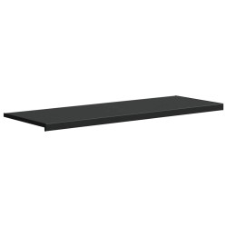 Appui de fenêtre Noir avec grain de bois 140 x 50 x 4,5 cm PVC 639726639726