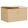 Boîte de rangement 24 pcs Crème 55 x 35 x 32 cm Tissu intissé 639744639744