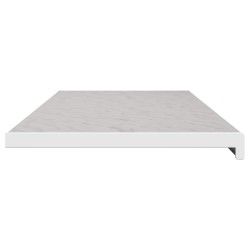 Appui de fenêtre Texture marbre 140 x 40 x 4,5 cm PVC 639756639756