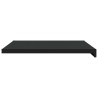 Appui de fenêtre Noir avec grain de bois 60 x 50 x 4,5 cm PVC 639758639758