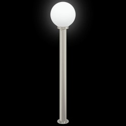 Bornes lumineuses lot de 3 120 cm acier inoxydable IP44 639781639781
