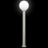 Bornes lumineuses lot de 3 120 cm acier inoxydable IP44 639781639781
