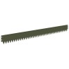 Bordure de Pelouse 50 pcs 103 x 10 cm Acier Vert olive 639796639796